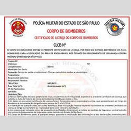 Laudo corpo de bombeiros